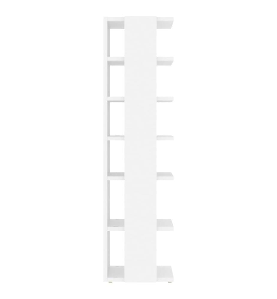 Schuhschrank Weiss 27,5x27x102 cm Holzwerkstoff