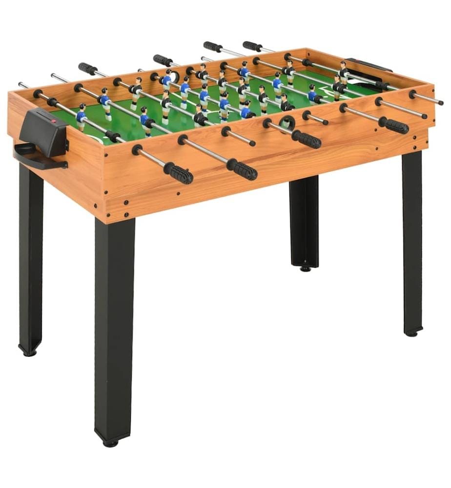 15-in-1 Multigame-Tisch 121×61×82 cm Ahorn