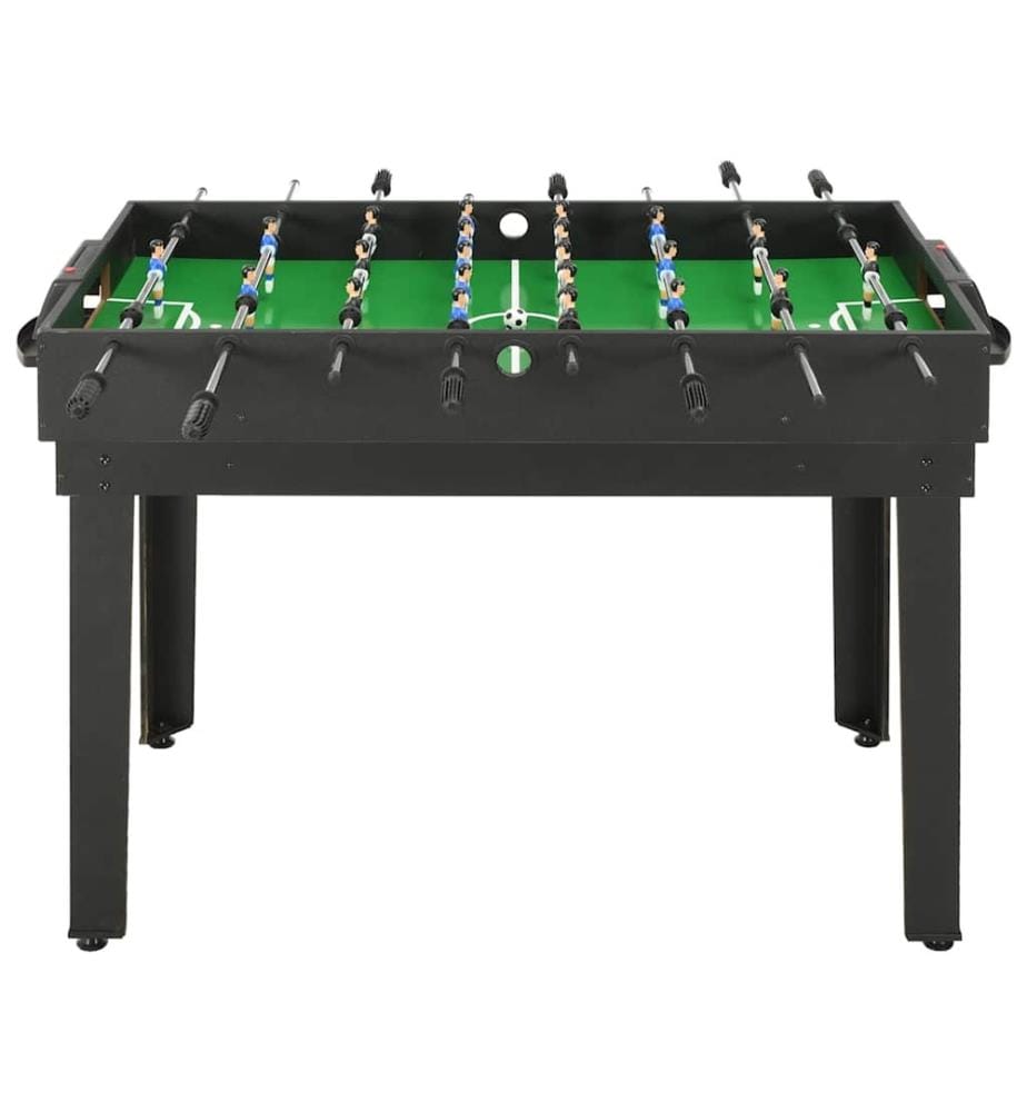 15-in-1 Multigame-Tisch 121×61×82 cm Schwarz