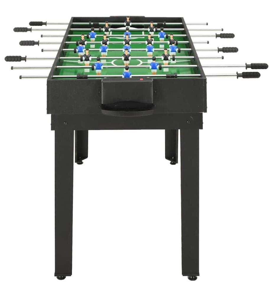 15-in-1 Multigame-Tisch 121×61×82 cm Schwarz