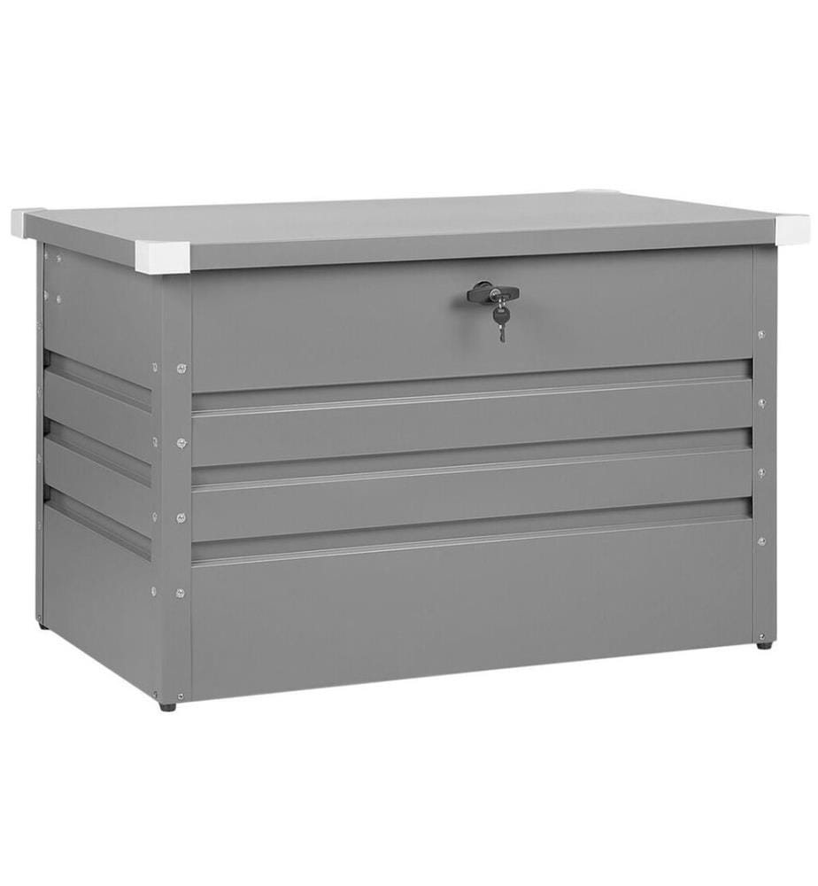 Aufbewahrungsbox CEBROSA 100 cm 62 cm Grau