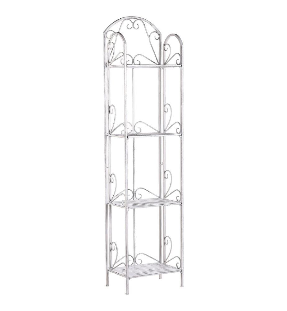 Regal VALDIVIA Metall 40 cm 27 cm Weiss