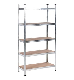 Garagenregal XITTA Metall 90 cm 40 cm Silber