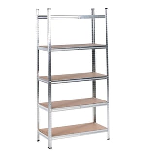 Garagenregal XITTA Metall 75 cm 30 cm Silber