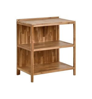 Outdoor-Kücheninsel VENOSA Akazienholz Braun