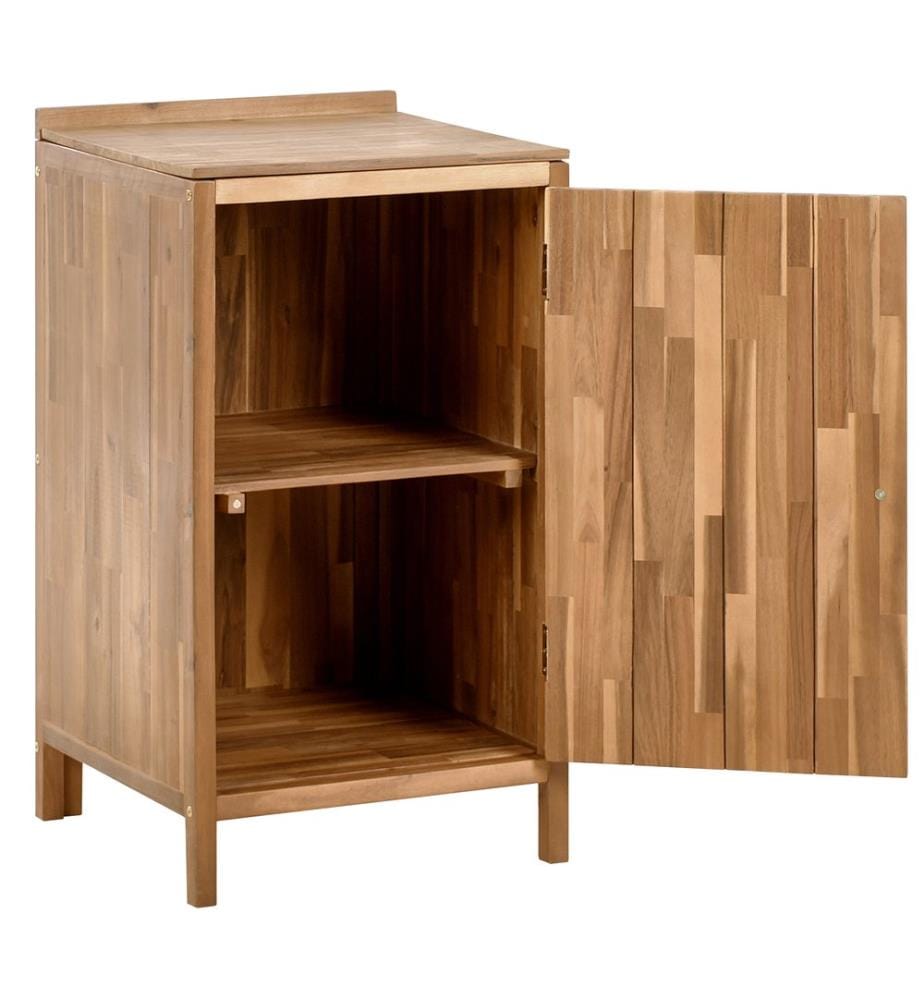 Outdoor-Küchenschrank VENOSA Akazienholz 50 cm 50 cm Braun