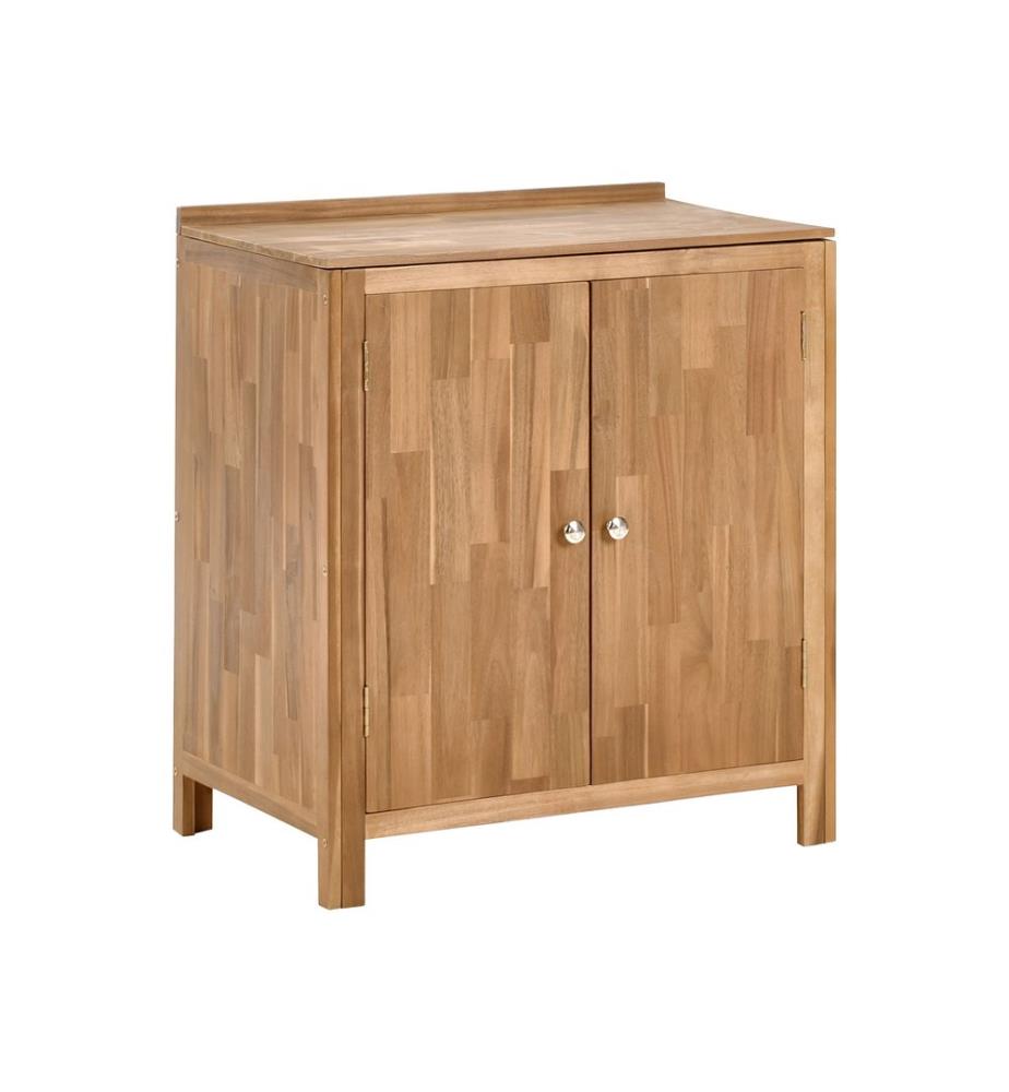 Outdoor-Küchenschrank VENOSA Akazienholz 80 cm 50 cm Braun
