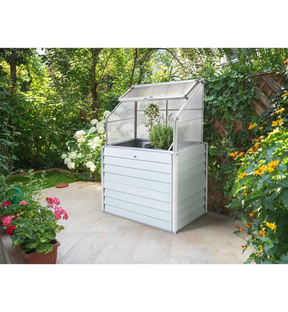 Serre de balcon NOVOLI Blanc cassé 62 cm