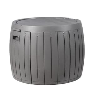 Coffre de rangement PRINOS 56 cm 56 cm Gris
