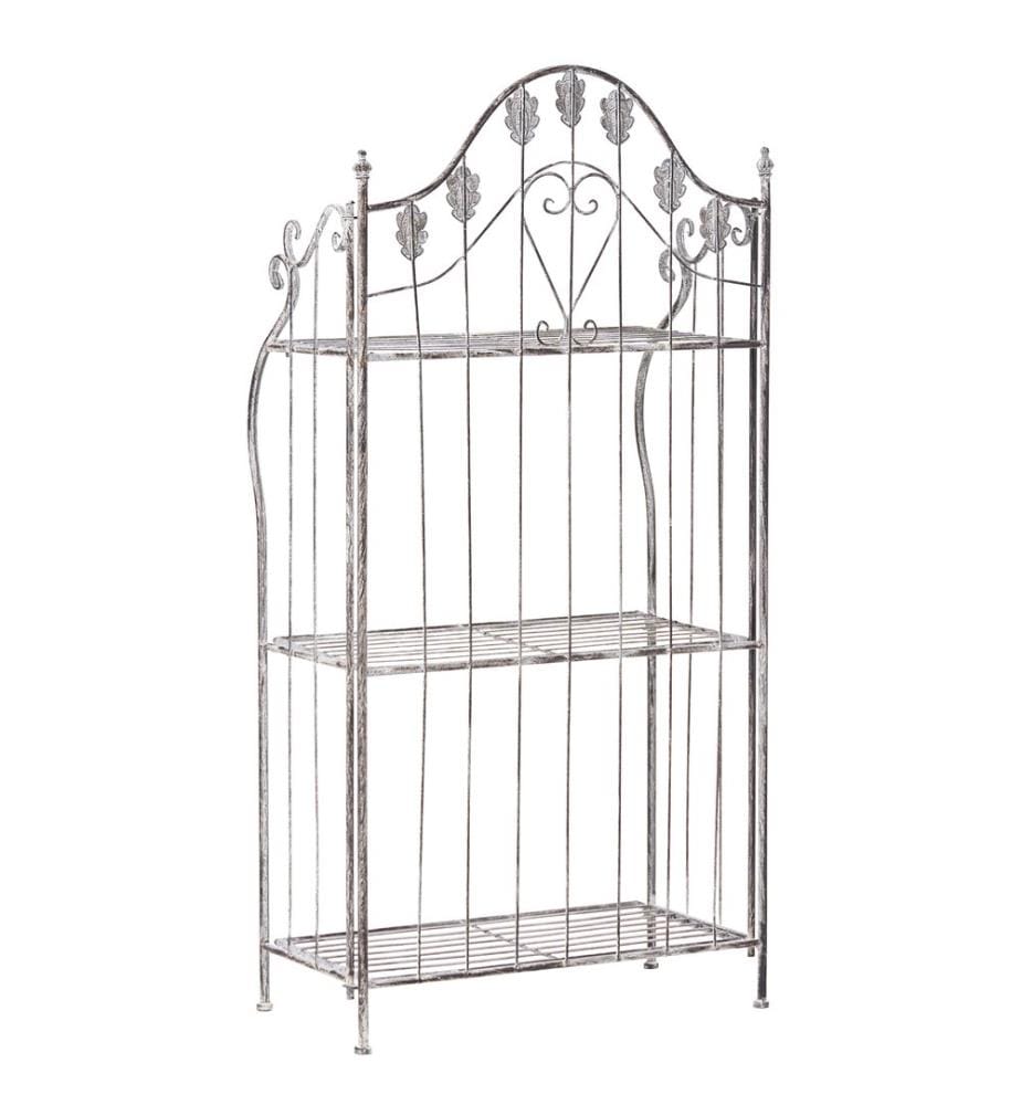 Meuble de rangement VISANO Métal 59 cm 30 cm Gris