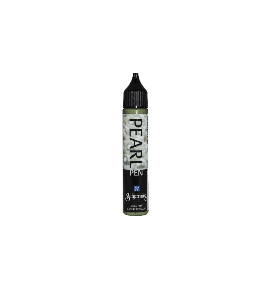 SCHJERNING - Peinture perle Pearl Pen 28 ml, kaki