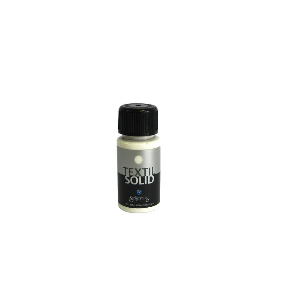 SCHJERNING - Peinture pour textile Solid 50 ml, Blanc