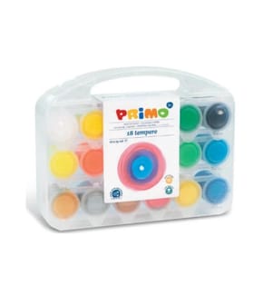 PRIMO - Temperafarben 18 x 25 ml Box