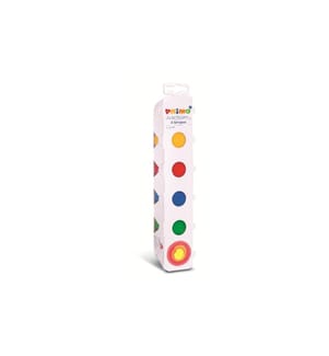 PRIMO - Temperafarben 6 x 150 ml, Mehrfarbig