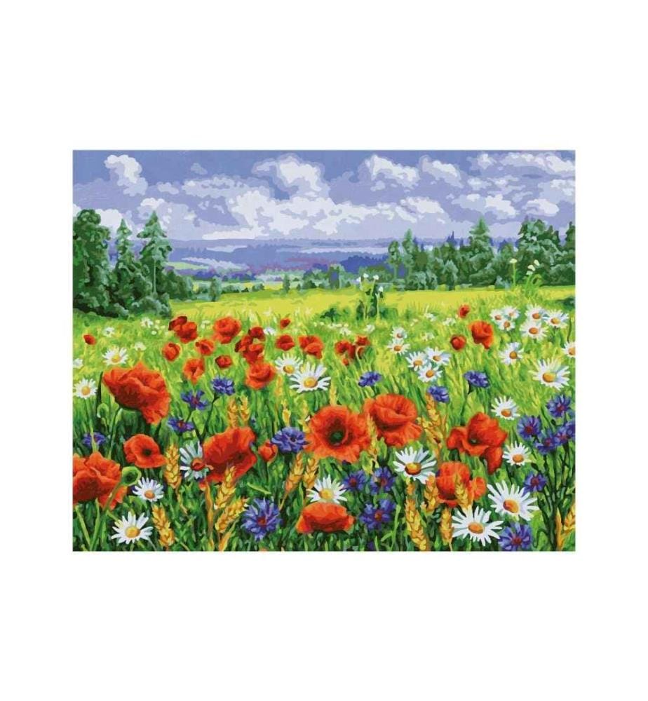SCHIPPER - Peinture avec chiffres Prairie en fleurs