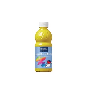 LEFRANC Peintures tempera Redimix 500 ml, Jaune