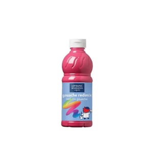 LEFRANC Peintures tempera Redimix 500 ml, Rose