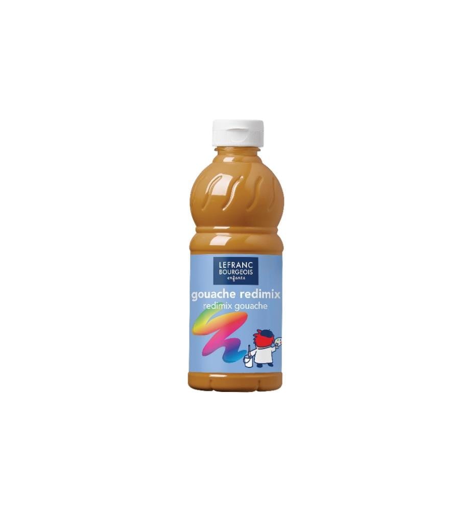 LEFRANC Peintures tempera Redimix 500 ml, Doré