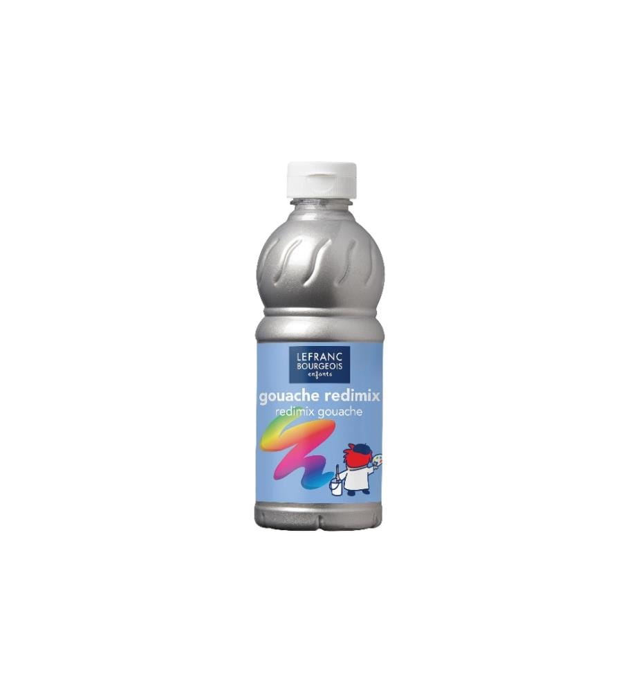 LEFRANC Peintures tempera Redimix 250 ml, Argenté