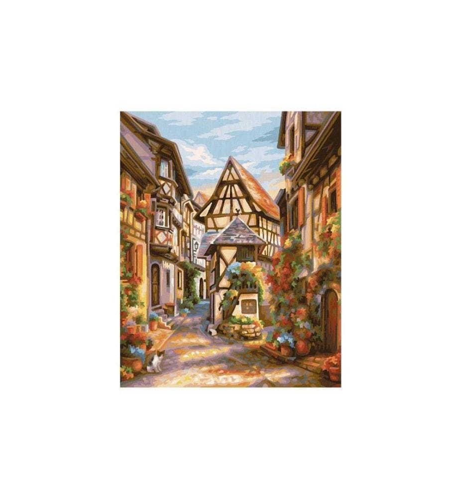 SCHIPPER - Peinture avec chiffres Ruelles de villages