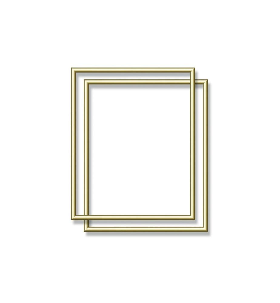 SCHIPPER - Accessoires 2 x cadre en aluminium or 24 x 30 cm