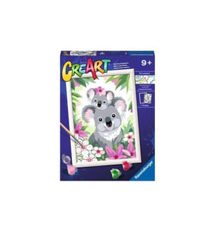 RAVENSBURGER - Kits de peinture CreArt Koala Cuties