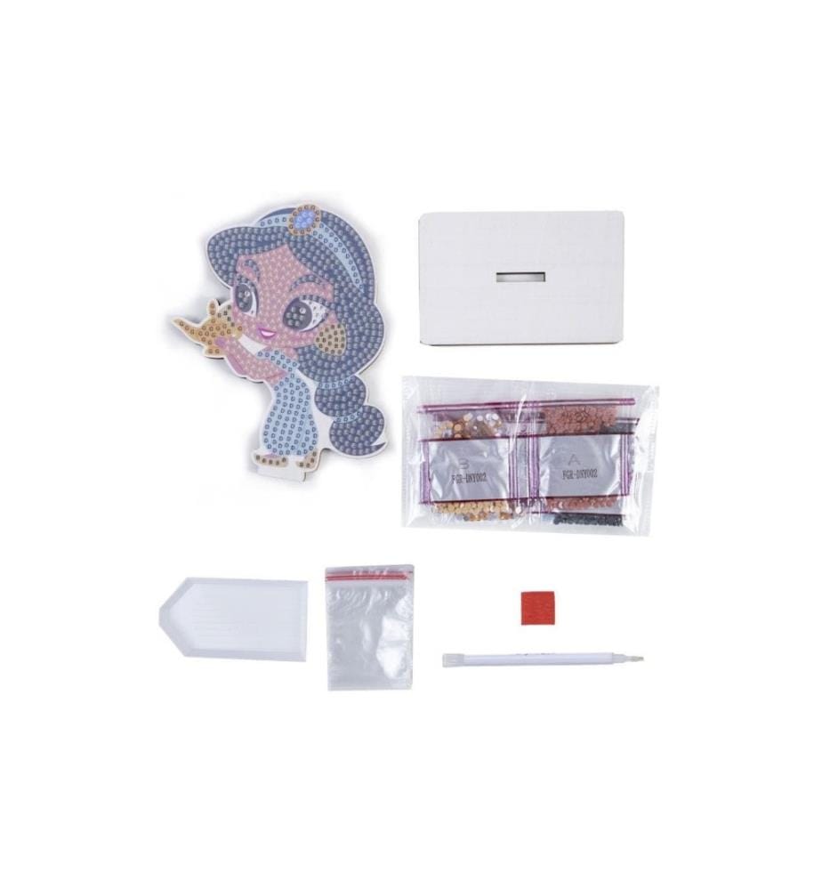 CRAFT BUDDY - Bastelset Crystal Art Buddies Jasmine Figur