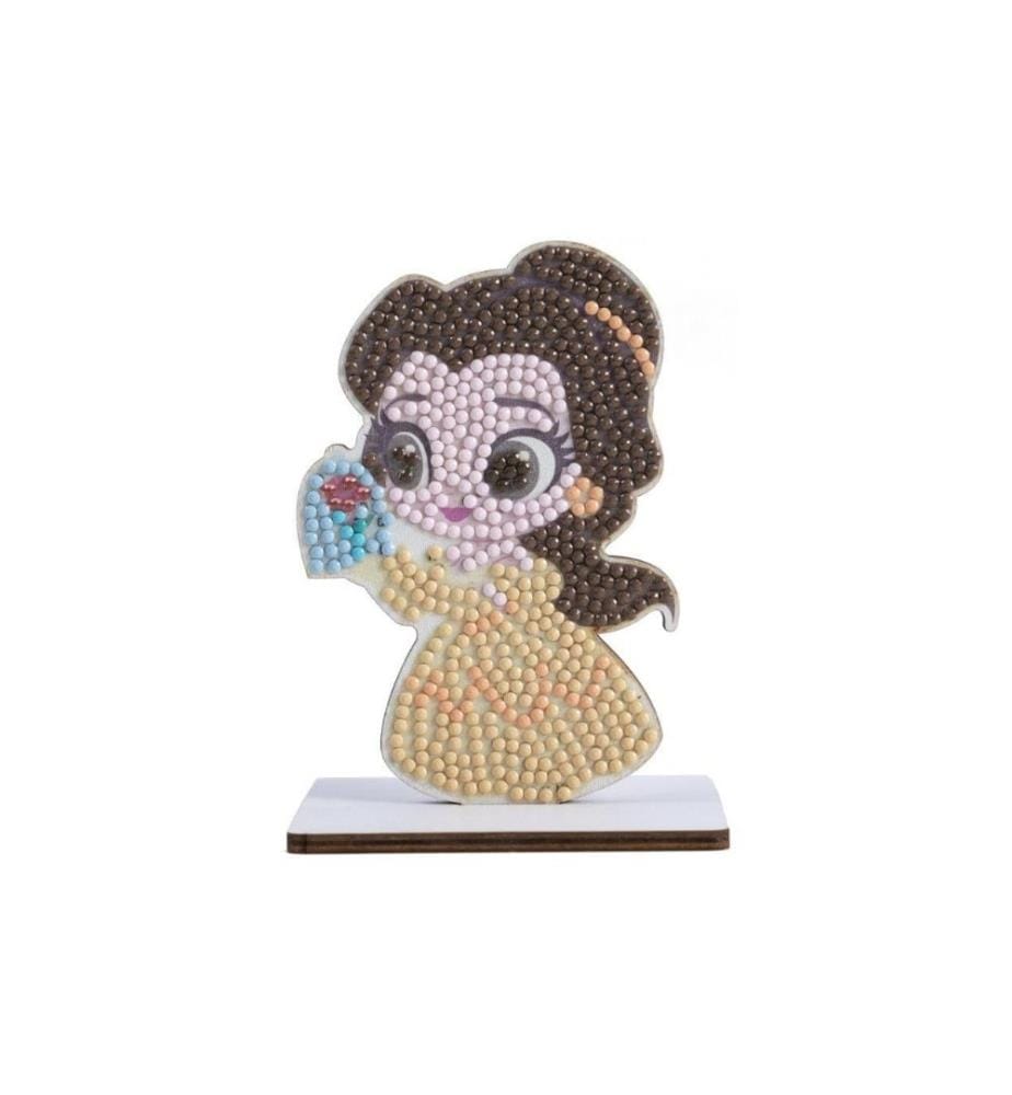 CRAFT BUDDY - Bastelset Crystal Art Buddies Belle Figur