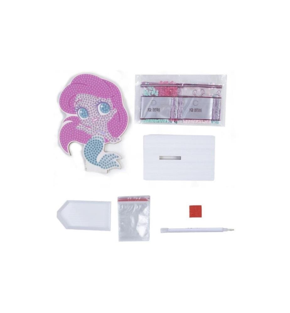 CRAFT BUDDY - Bastelset Crystal Art Buddies Arielle Figur