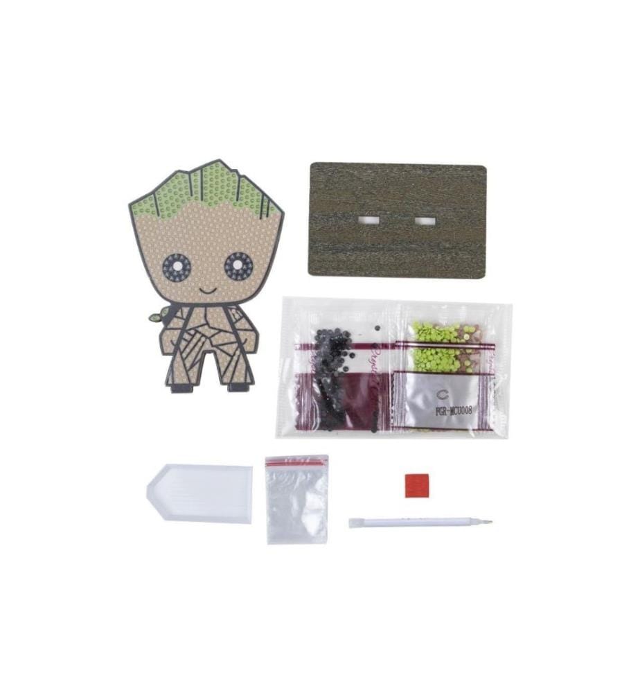 CRAFT BUDDY - Bastelset Crystal Art Buddies Groot Figur