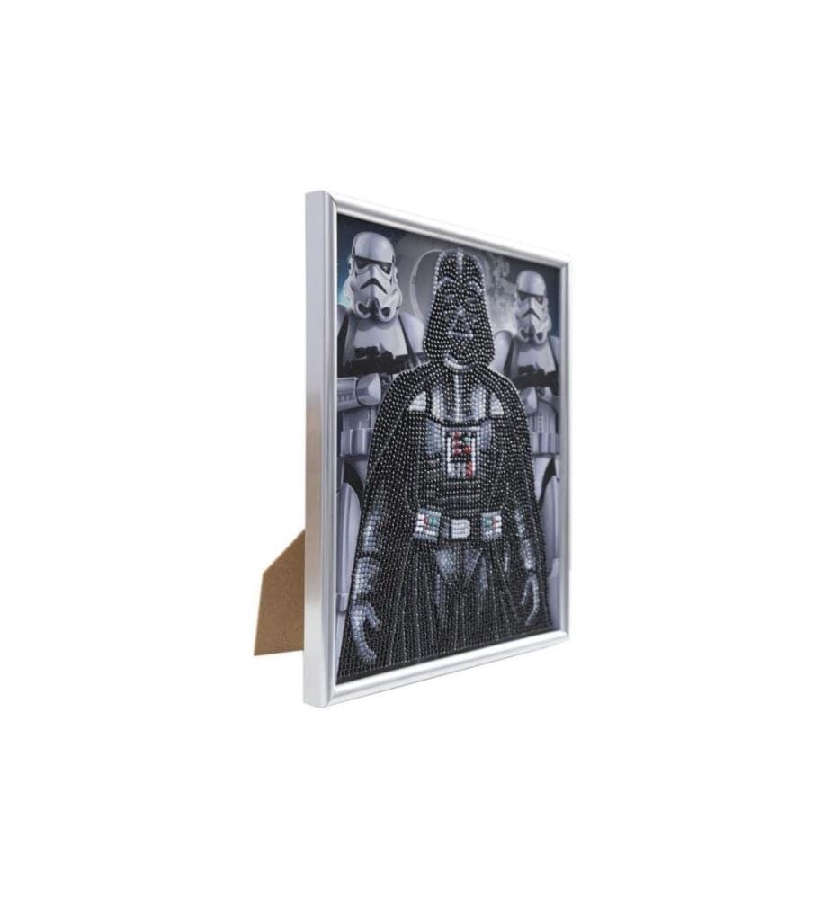 CRAFT BUDDY - Bastelset Crystal Art Darth Vader 21 x 25 cm