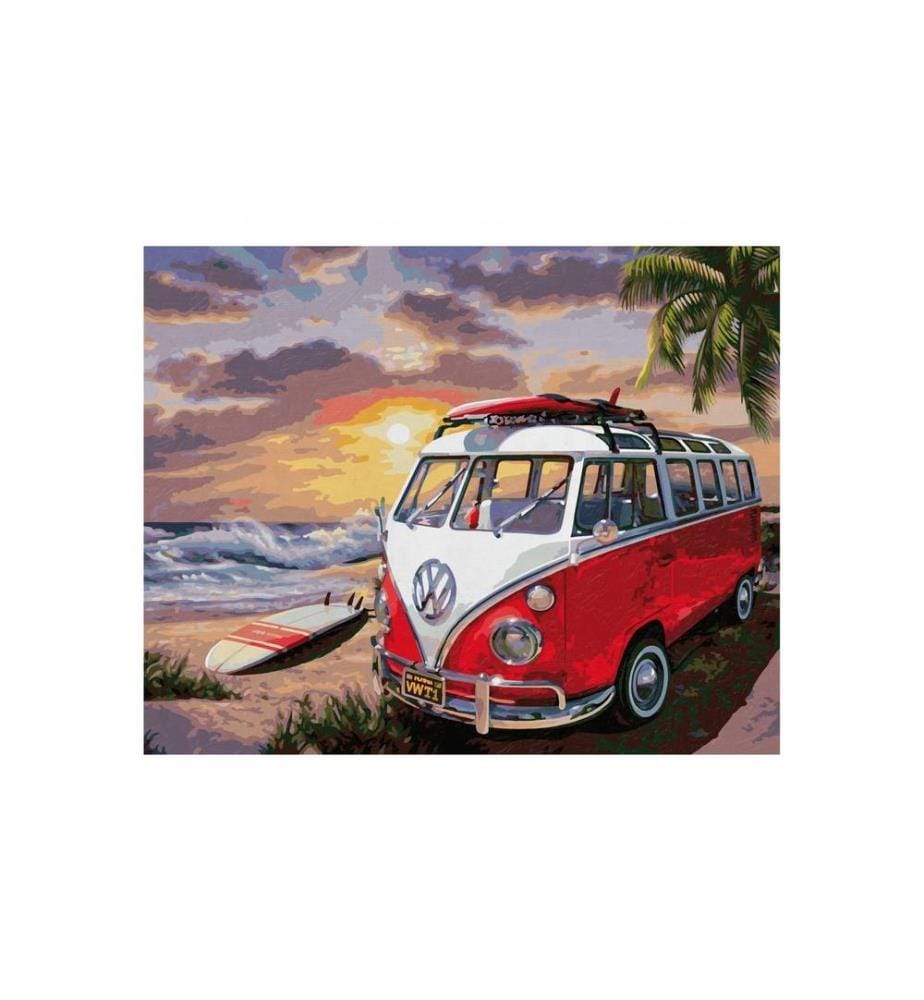 SCHIPPER - Peinture avec chiffres Volkswagen T1