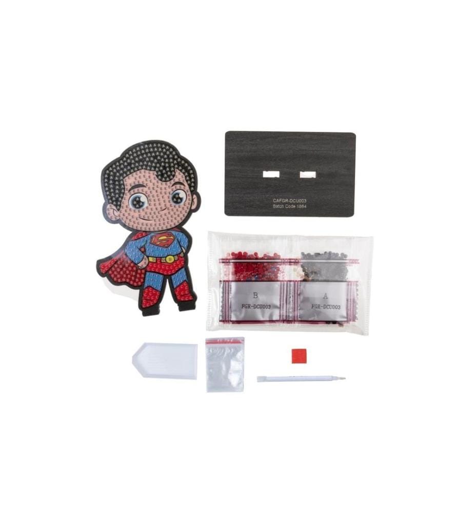 CRAFT BUDDY - Kits de bricolage Crystal Art Buddies Superman