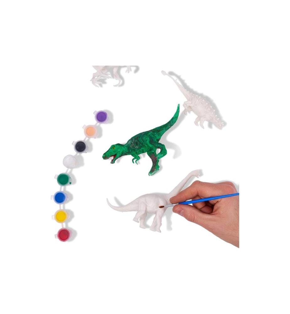 Twiddlers - Dinosaurier Figuren 3D Malset, 15 Stück