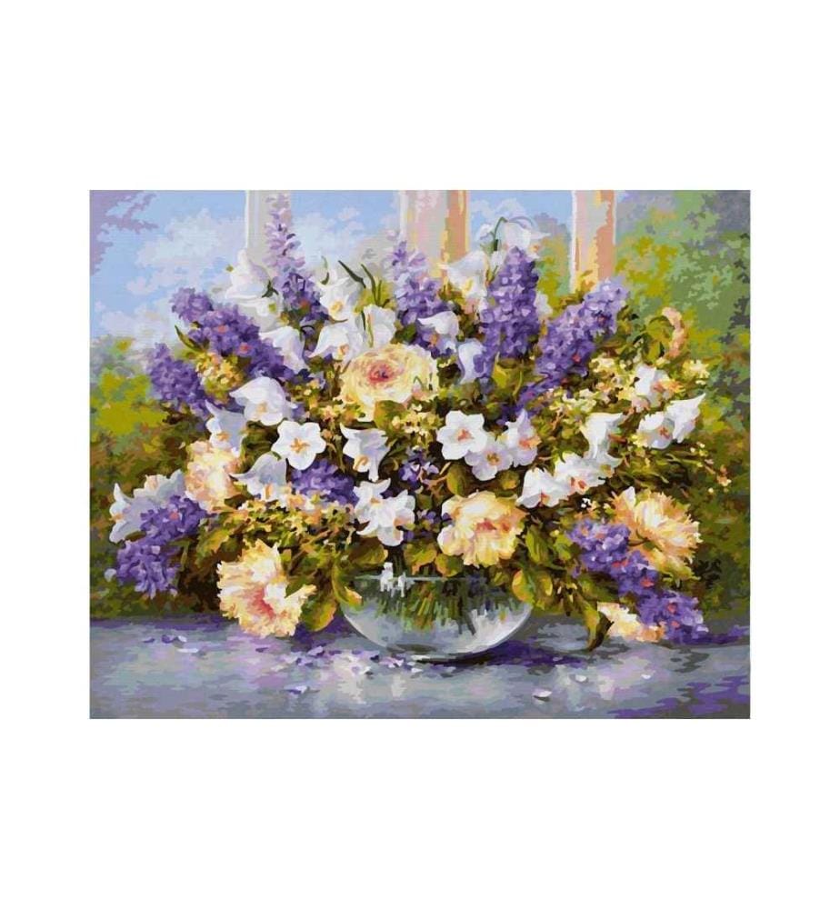 SCHIPPER - Peinture avec chiffres Fleurs d'été