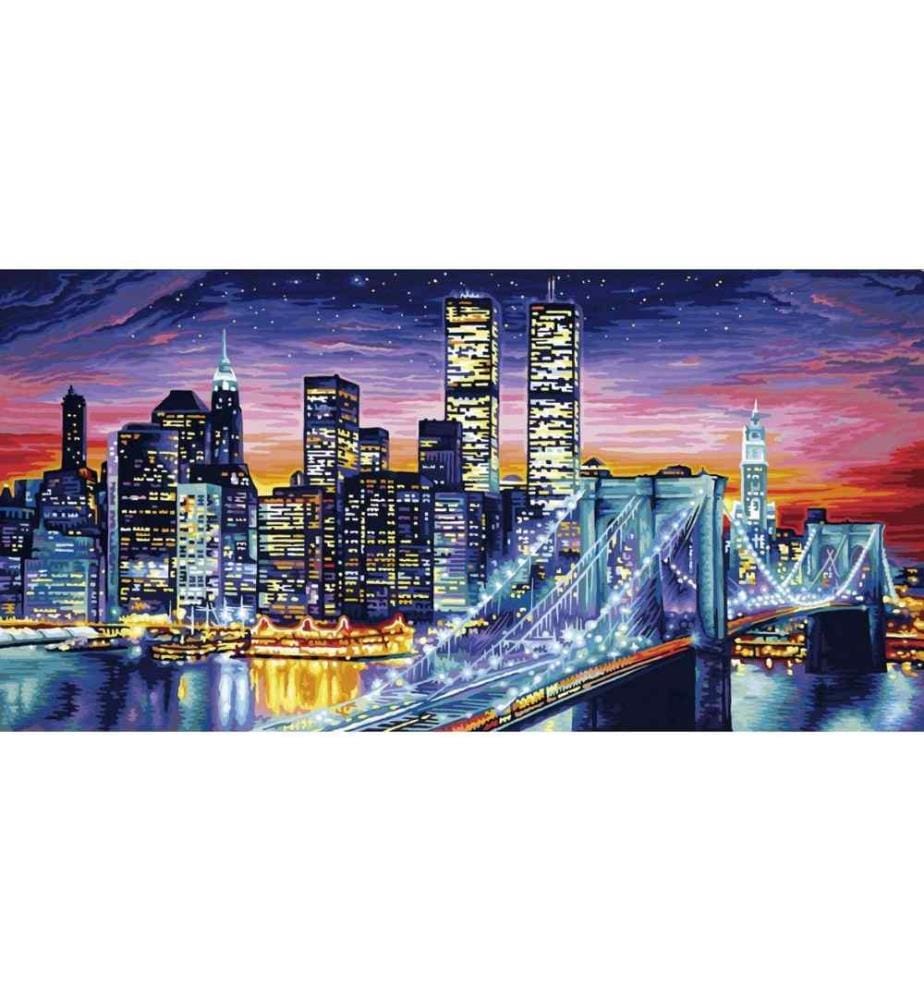 SCHIPPER - La peinture par les chiffres Manhattan de nuit