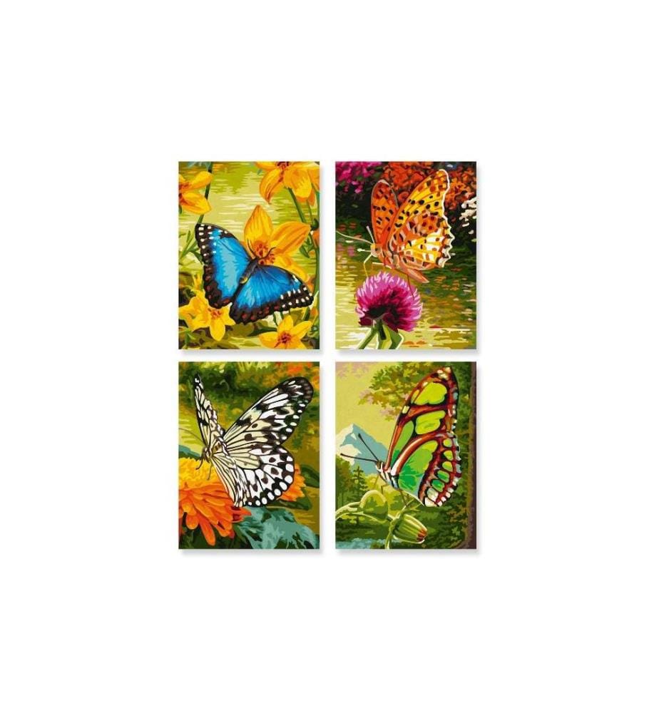 SCHIPPER - Peinture avec chiffres Papillons