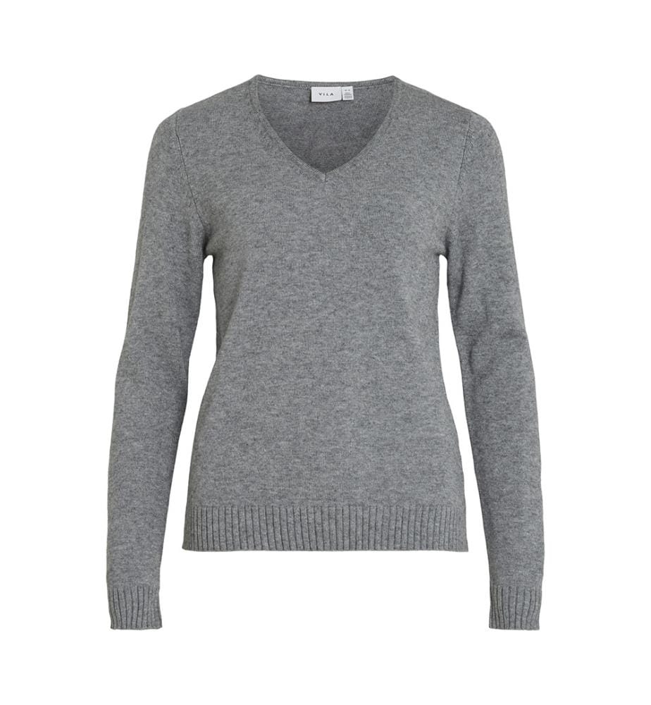 Pullover - Medium Grey Melange