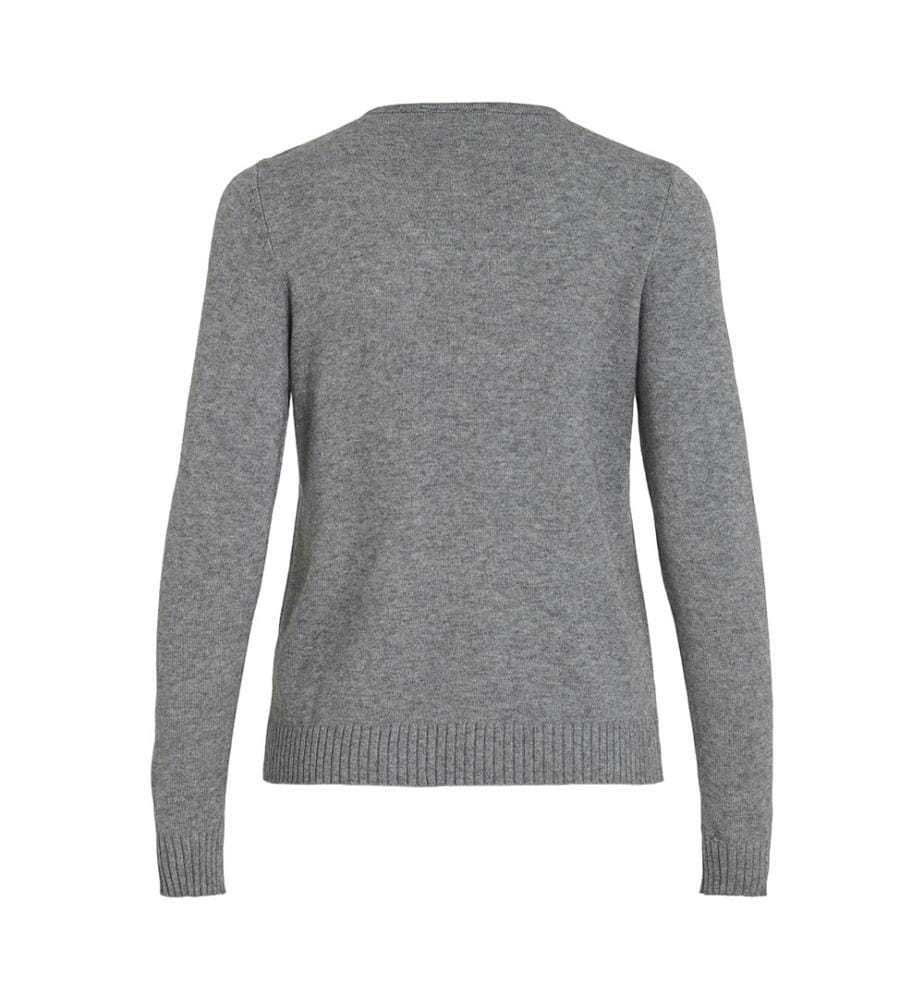 Pullover - Medium Grey Melange
