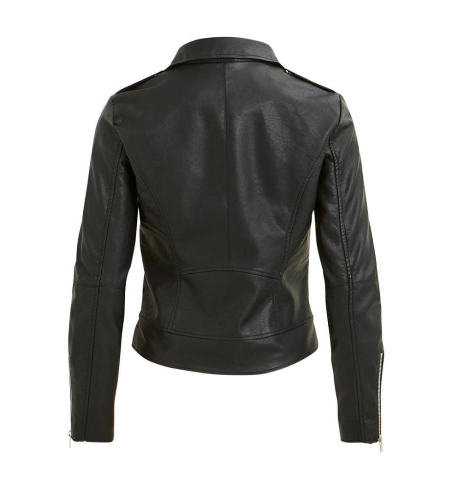 Kunstlederjacke Cara - Schwarz