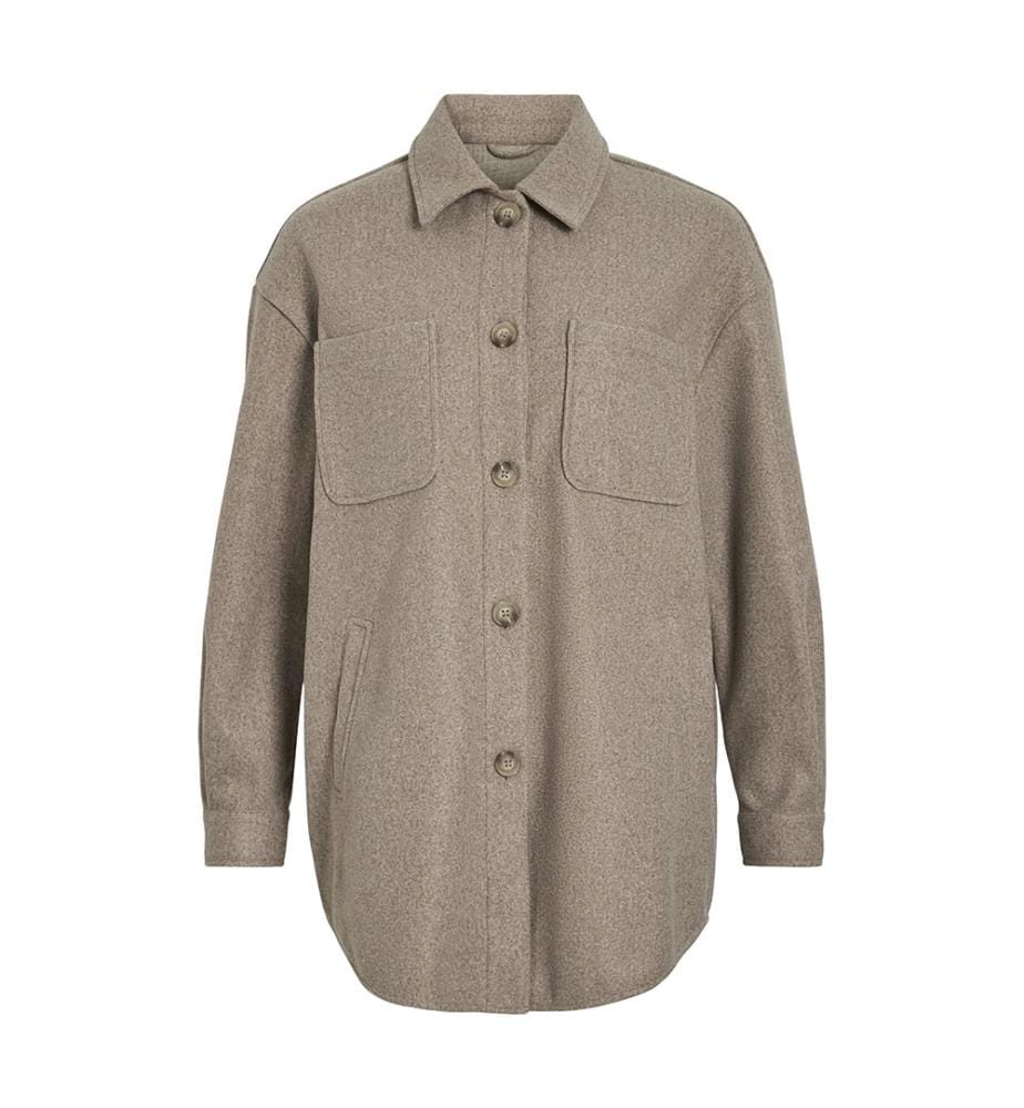 Jacke - Fossil Melange