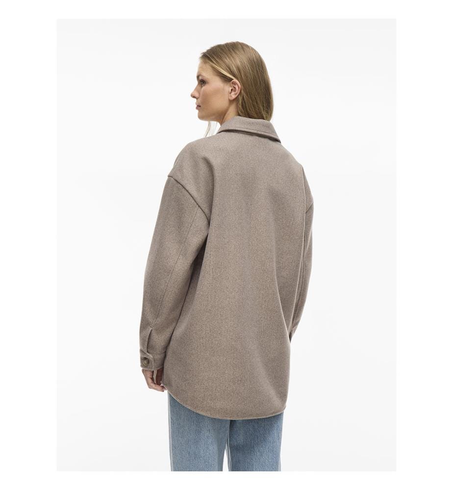 Jacke - Fossil Melange