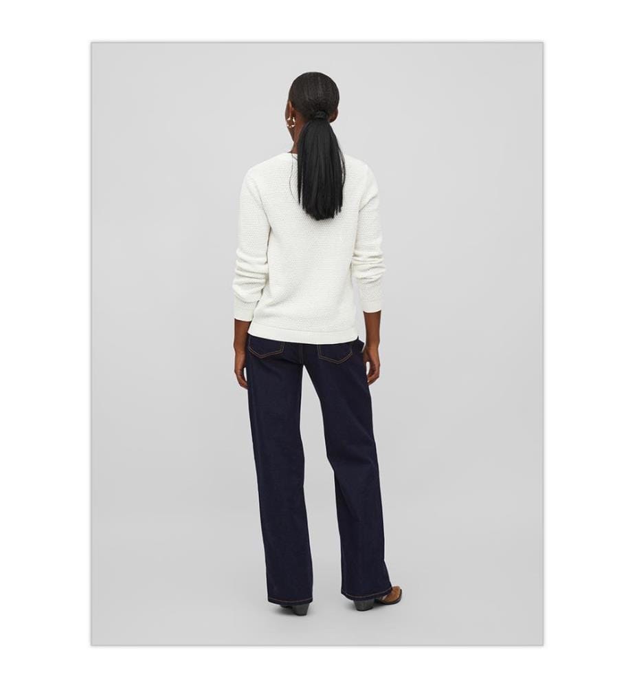 Pull Col O Vidalo - Blanc Alyssum