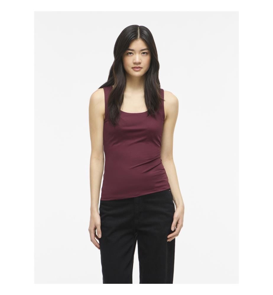 Kenza-Tanktop – Bordeaux