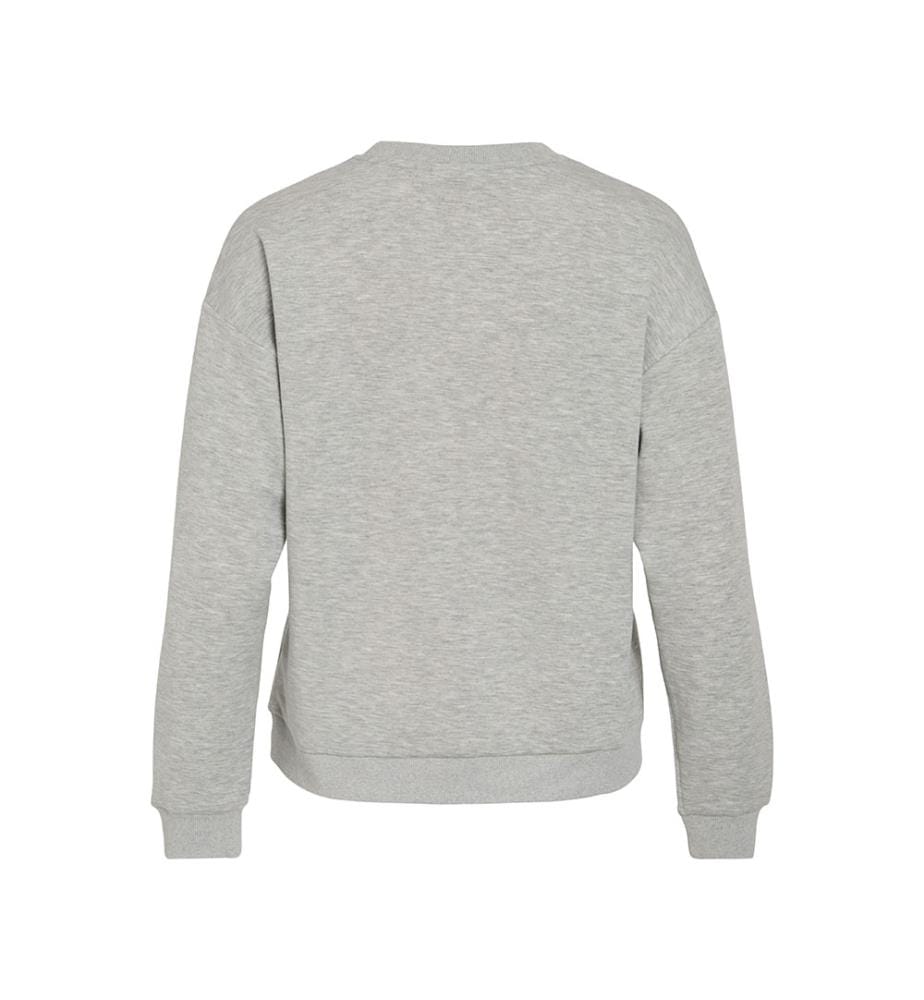 Sweatshirt - Light Grey Melange