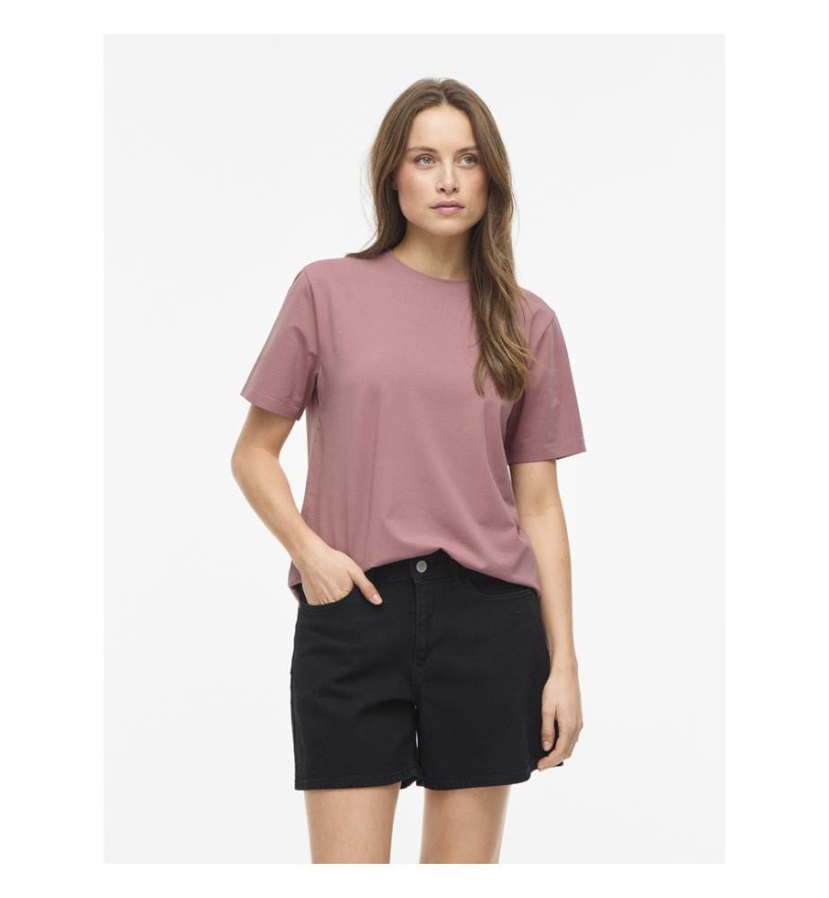 Vinora Kurzarm-T-Shirt – Rosa