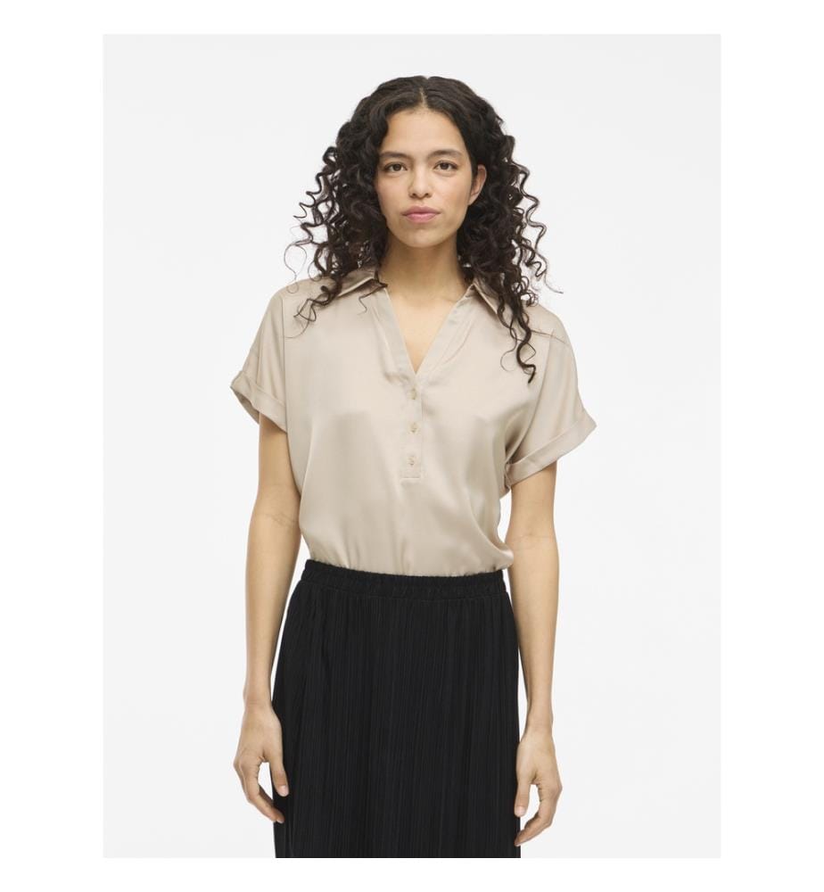 Vienna Ravenna S/S Top - Cemento