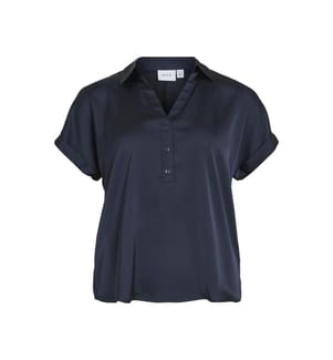 Vienna Ravenna S/S Top - Marine-Blazer