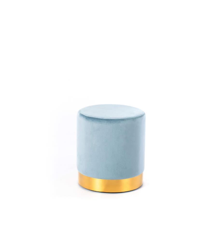 Mou Samt Pouf 36x40 cm