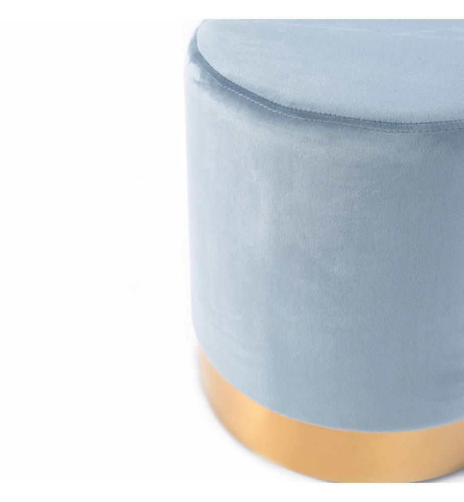 Mou Samt Pouf 36x40 cm